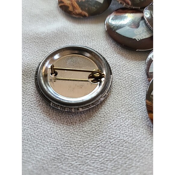 A Lot Of 5 GRATEFUL DEAD BUTTONS 50th Anniversary 1 1/4" - Picture 4 of 4